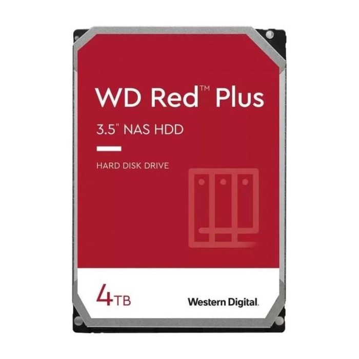 HARD DISK RED PLUS 4 TB NAS SATA 3 3.5 (WD40EFPX) RICONDIZIONATO