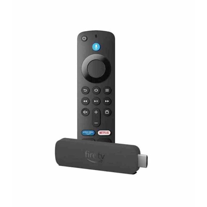 FIRE TV STICK 4K HDMI MEDIA STREAMING ULTRA HD FIRE OS NERO (2025)