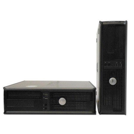 PC OPTIPLEX 755 DT INTEL DUAL CORE 6GB 128GB SSD + 500GB HDD WINDOWS COA - RICONDIZIONATO - GAR. 6 MESI