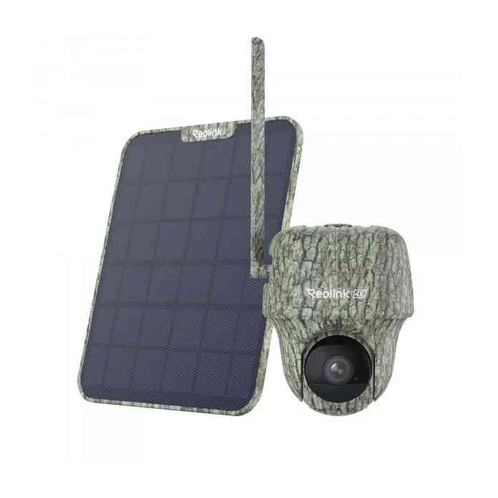 TELECAMERA SORVEGLIANZA G450 DA ESTERNO MOTORIZZATA A BATTERIA/PANNELLO SOLARE 4K (B4GPT4K06SP)