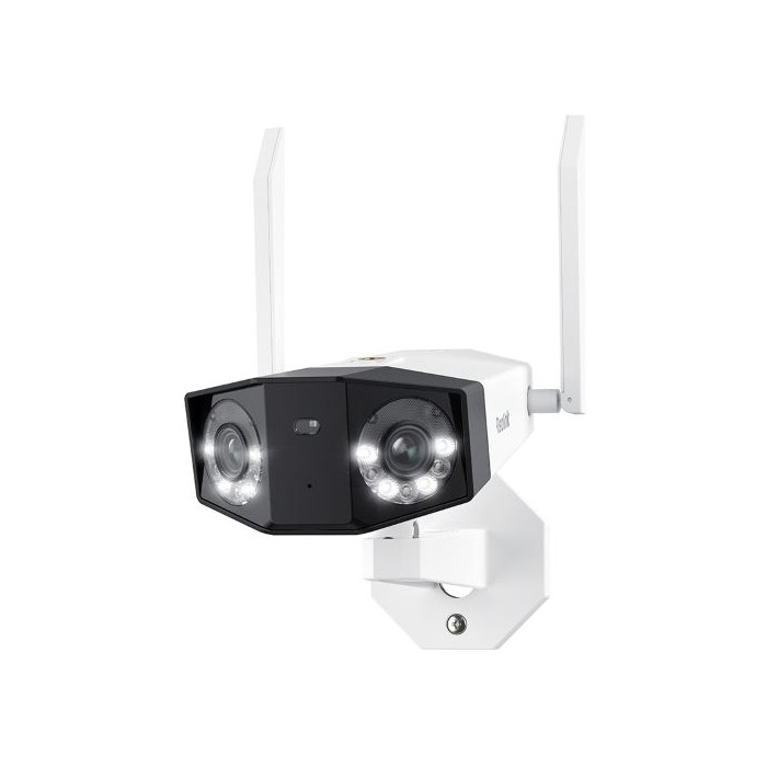 TELECAMERA SORVEGLIANZA DUO SERIES W730 8MPX WIRELESS DOPPIO OBIETTIVO 4K (WCDUOB4K02W)