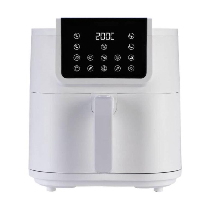 (RICONDIZIONATO) FRIGGITRICE AD ARIA FRIGGISANA INFINITY W 8LT (ARFRYA05LW) BIANCO