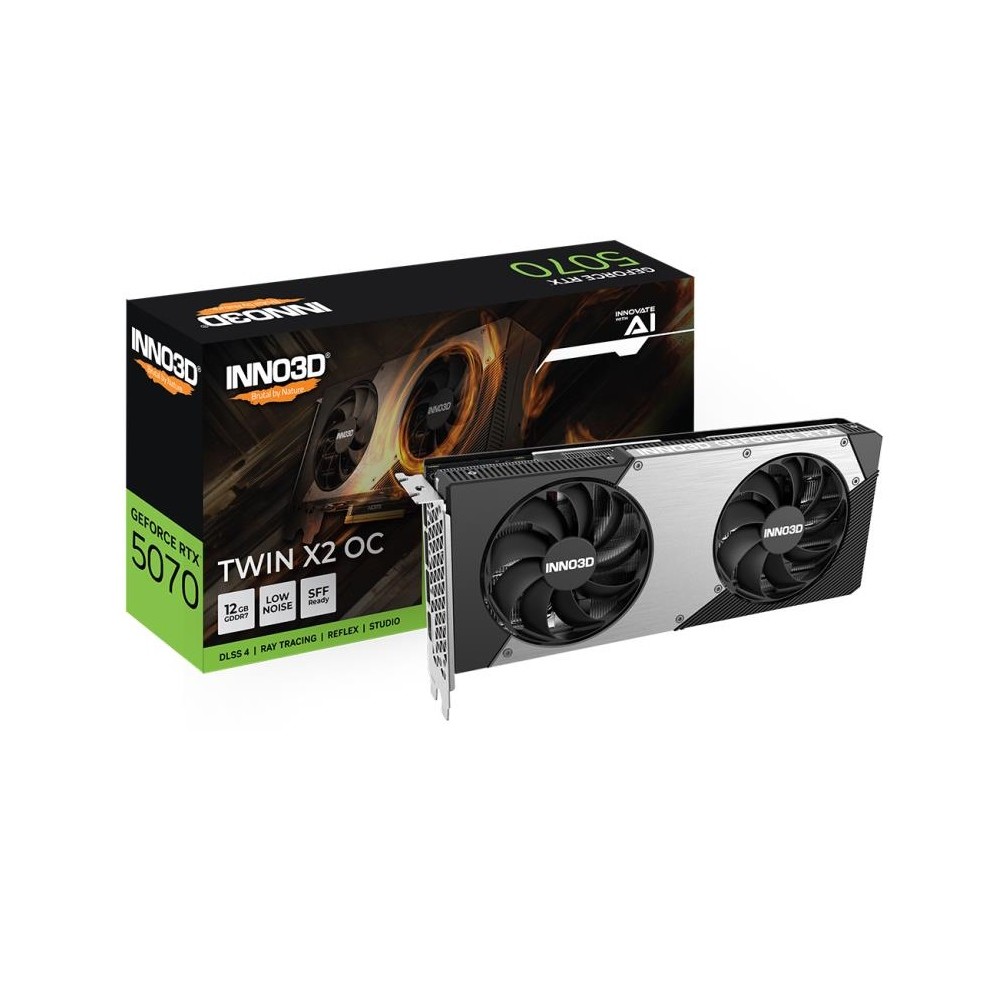 SCHEDA VIDEO GEFORCE RTX 5070 TWIN X2 OC 12 GB (N50702-12D7X-195064N)