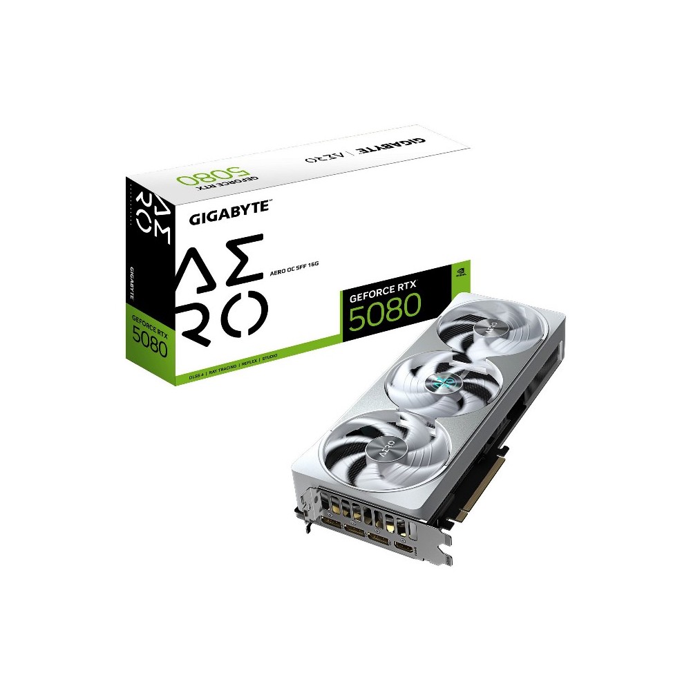 SCHEDA VIDEO GEFORCE RTX 5080 16 GB AERO OC SFF GDDR7 (GV-N5080AERO OC-16GD)