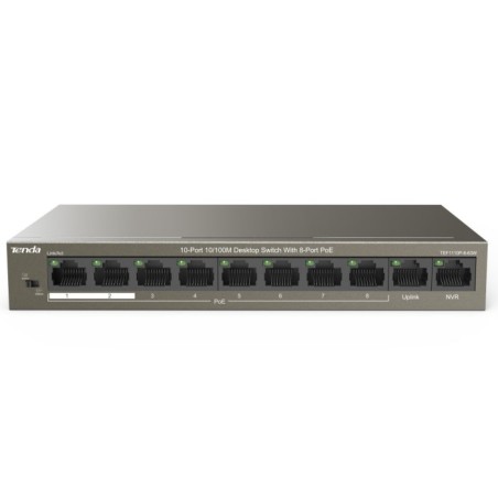 SWITCH RETE 8 PORTE 10/100 - POE (TEF1110P-8-63W)