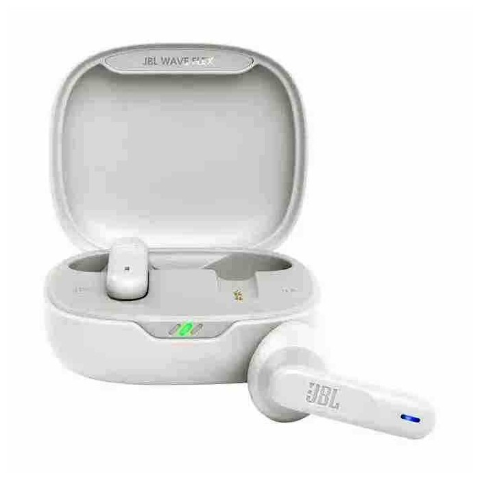 AURICOLARI BLUETOOTH WAVE FLEX + CUSTODIA RICARICA - COLORE BIANCO (JBLWFLEXWHT)