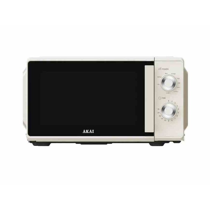 FORNO A MICROONDE CON GRILL AKMW202C CREMA - 20 LITRI 700 WATT