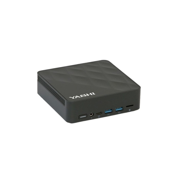 PC BAREBONE NUC NUCKY INTEL QUAD CORE N100 RAM 16GB SSD 512GB WINDOWS 11 PRO NERO (NY330)