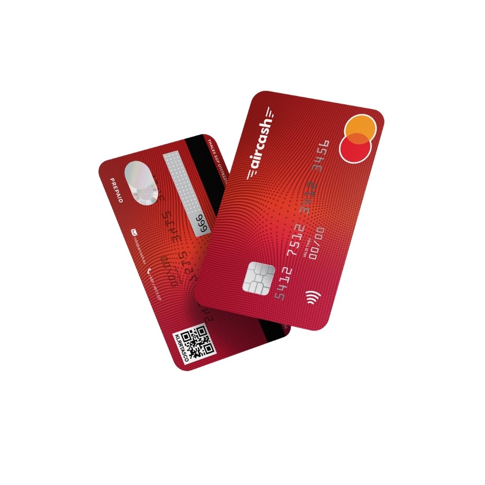 CARTA PREPAGATA AIRCASH MASTERCARD