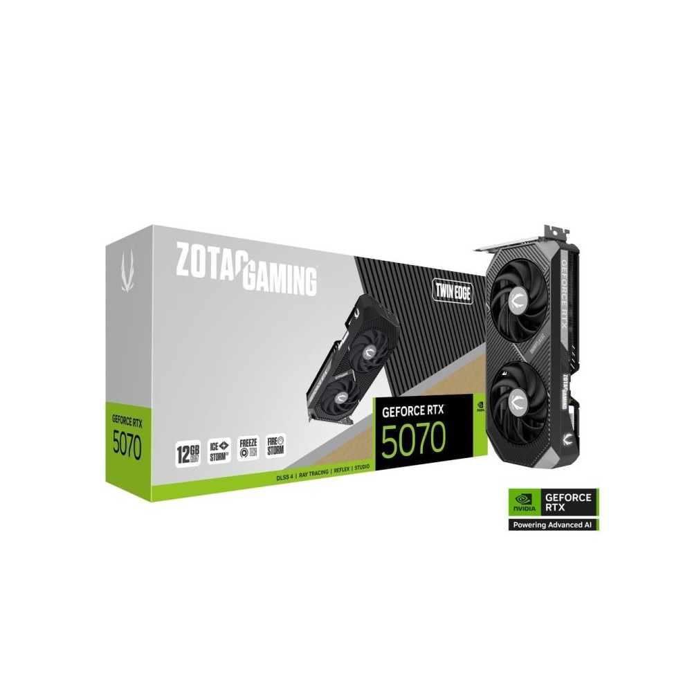 SCHEDA VIDEO GEFORCE RTX 5070 TWIN EDGE 12 GB (ZT-B50700E-10P)