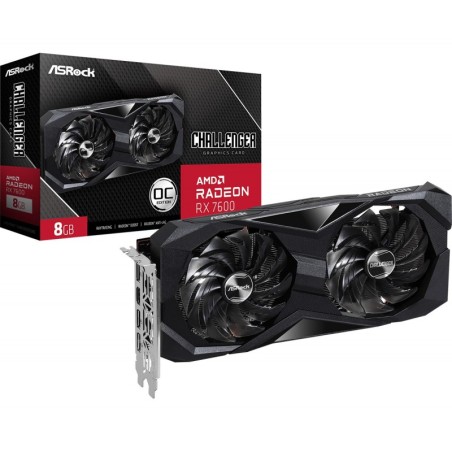 SCHEDA VIDEO RADEON RX7600 CHALLENGER OC 8GB (90-GA41ZZ-00UANF)