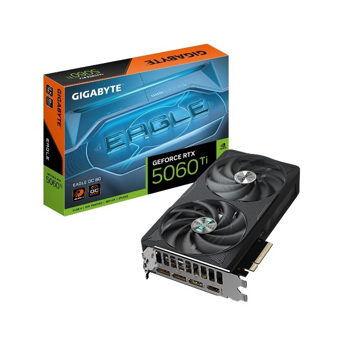 SCHEDA VIDEO GAMING GEFORCE RTX 5060 TI EAGLE OC 8GB (GV-N506TEAGLE OC-8GD)