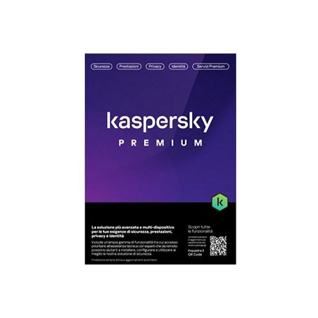 SOFTWARE ANTIVIRUS PREMIUM 1 ANNO 3 DISPOSITIVI ENVELOPE (KL1047T5CFS-ENV)