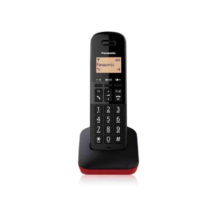 TELEFONO CORDLESS KX-TGB610JTR NERO/ROSSO