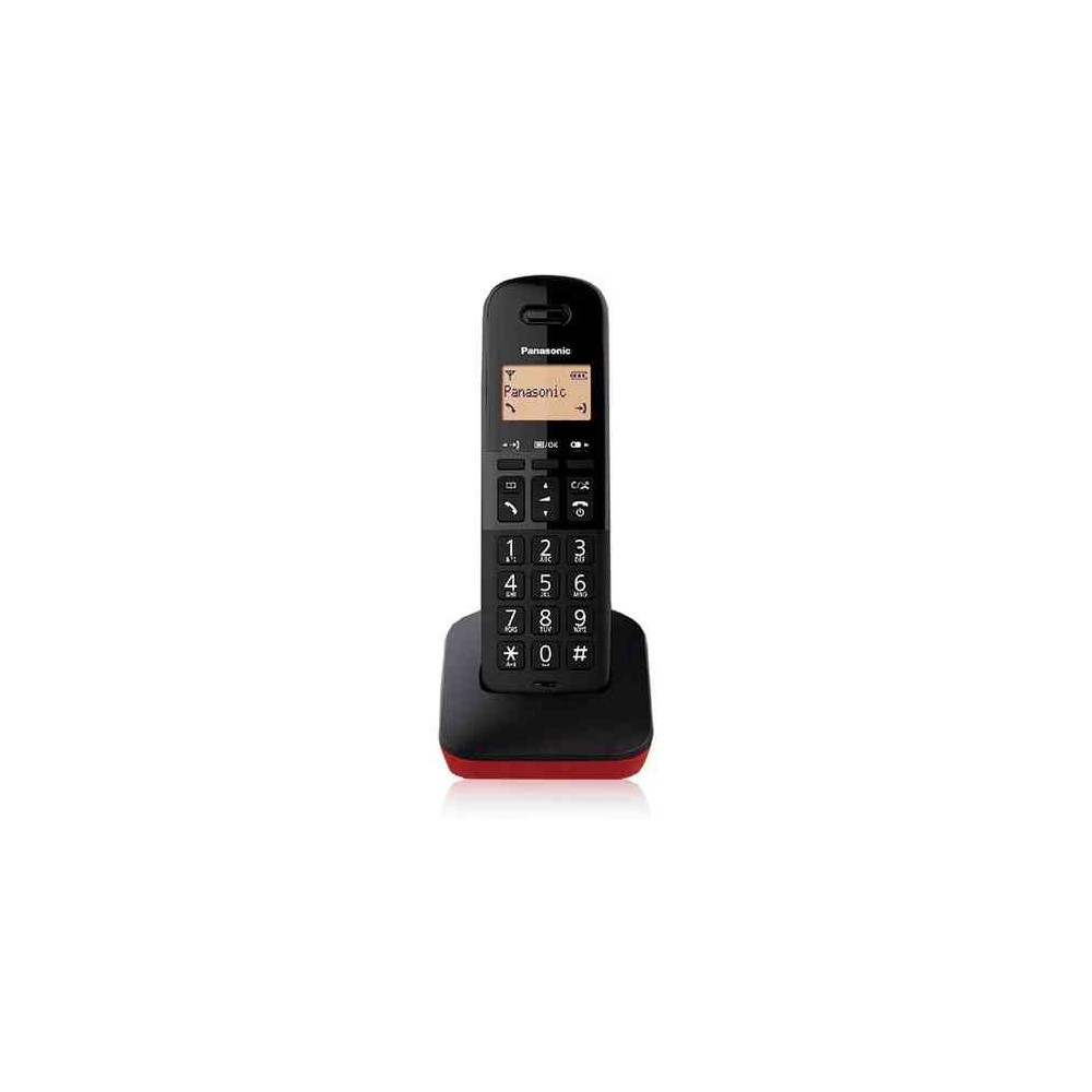 TELEFONO CORDLESS KX-TGB610JTR NERO/ROSSO