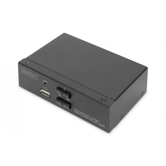 SWITCH KVM 2 PC CON PORTE 2 HDMI E USB (DS-12870)