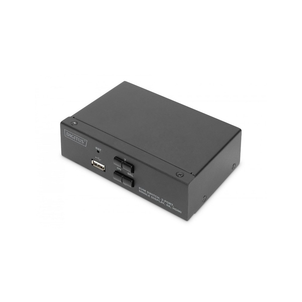 SWITCH KVM 2 PC CON PORTE 2 HDMI E USB (DS-12870)