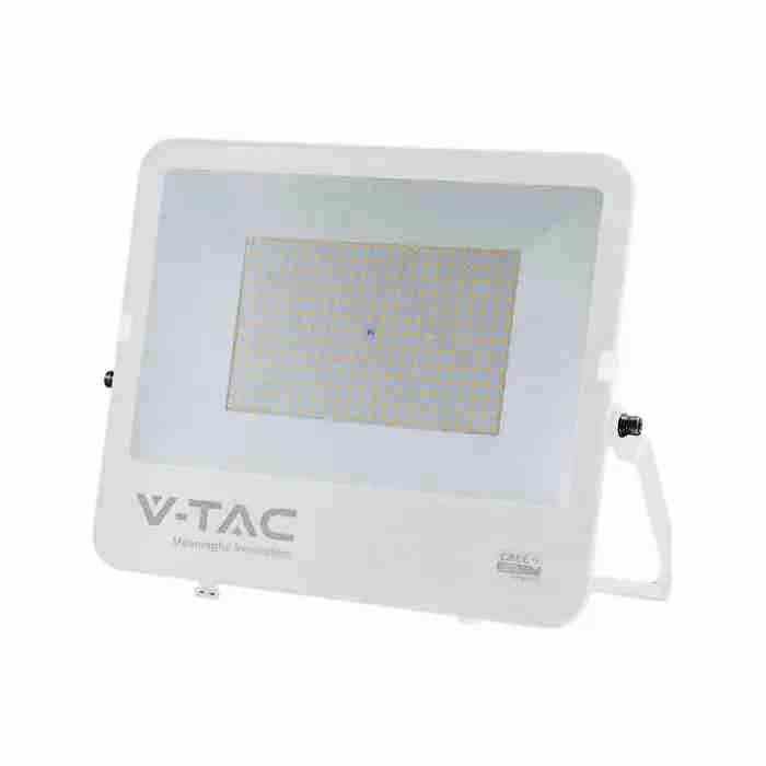 LAMPADA LED FARO 200W PROIETTORE SMD 135LM/W CORPO BIANCO 6500K VT-44201 (242136)