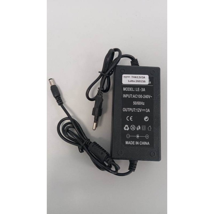 ALIMENTATORE UNIVERSALE 12V/3A (LE-3A)
