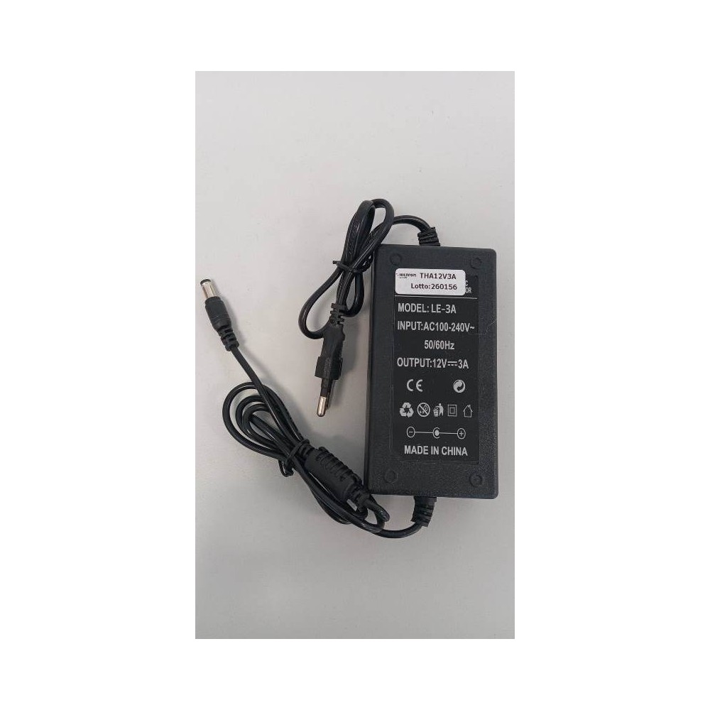 ALIMENTATORE UNIVERSALE 12V/3A (LE-3A)