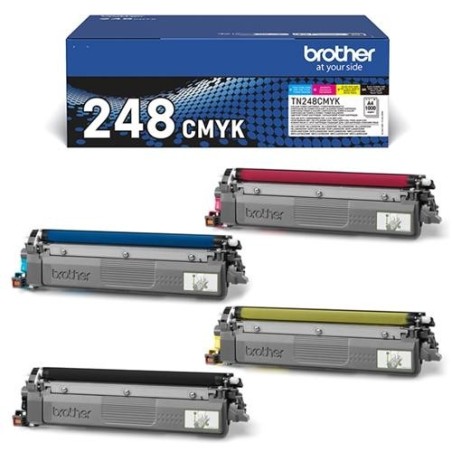 TONER ORIGINALE TN-248CMYK MULTIPACK (NERO, CIANO, MAGENTA, GIALLO)