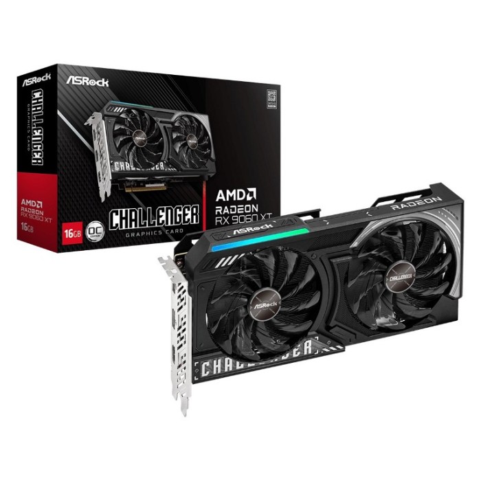 SCHEDA VIDEO RADEON RX9060 XT CHALLENGER OC 16 GB (X1OM90-GA5QZZ-00UANF)