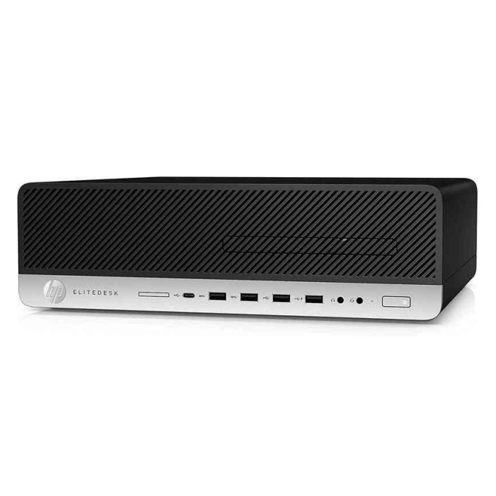 PC ELITEDESK 800 G4 SFF INTEL CORE I5-8 GEN. 8GB 256GB SSD WINDOWS COA - RICONDIZIONATO - GAR. 6 MESI
