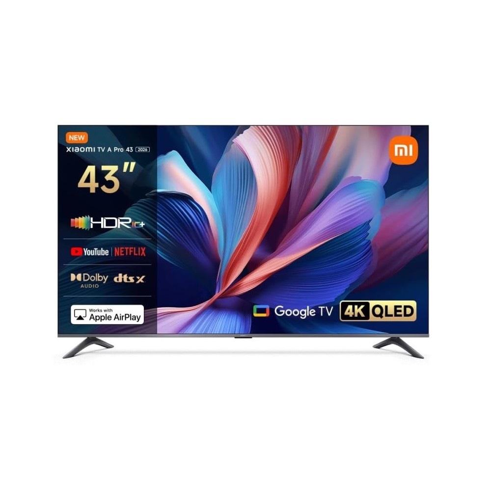 TV QLED 43" A PRO 2026 ULTRA HD 4K SMART TV WIFI DVB-T2 GOOGLE TV