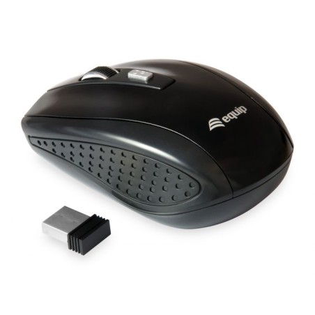 MOUSE NERO WIRELESS 4 PULSANTI (245104)