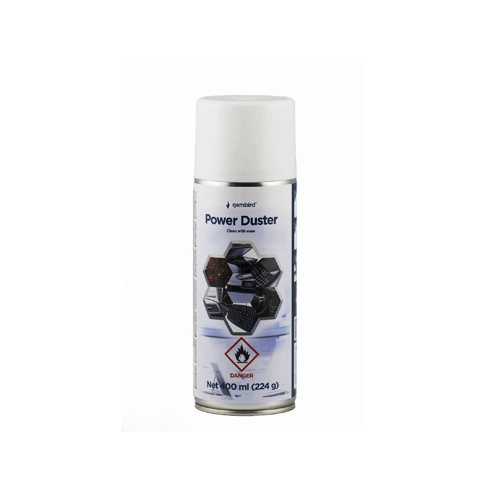 BOMBOLETTA PULITORE AD ARIA COMPRESSA 400ML GEMBIRD CK-CAD-FL400-01