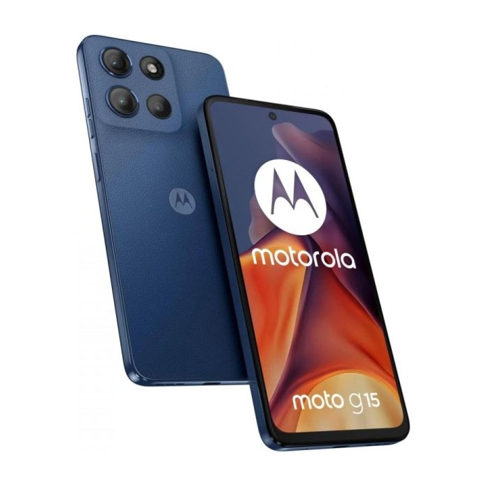 SMARTPHONE MOTO G15 4G 8+128GB GLACIER BLUE 256GB DUAL SIM BRAND OPERATORE