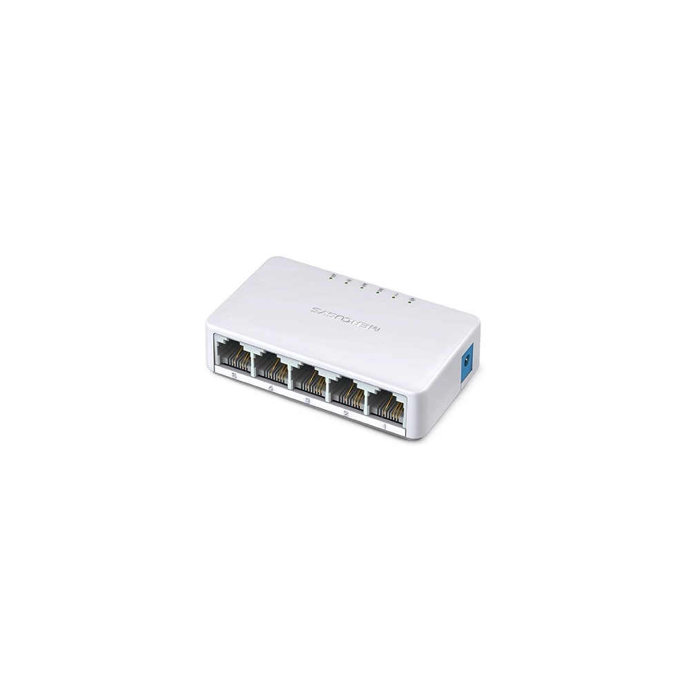 HUB SWITCH RETE 5 PORTE 10/100 MS-MS105