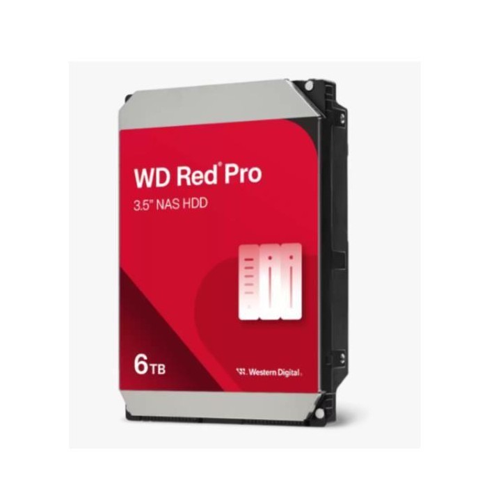 HARD DISK RED PRO 6 TB SATA 3 3.5" PER NAS (WD6005FFBX)