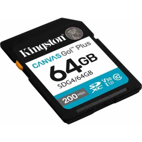 SECURE DIGITAL 64 GB CANVAS GO PLUS (SDG4/64GB) CLASS10 UHS-I U3 V30