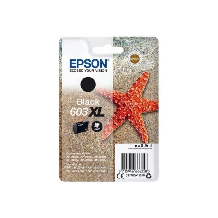 CARTUCCIA ORIGINALE N.603XL (C13T03A14010) NERO