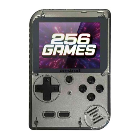 CONSOLE DI GIOCO PORTATILE ARGENTO (GC 256W)