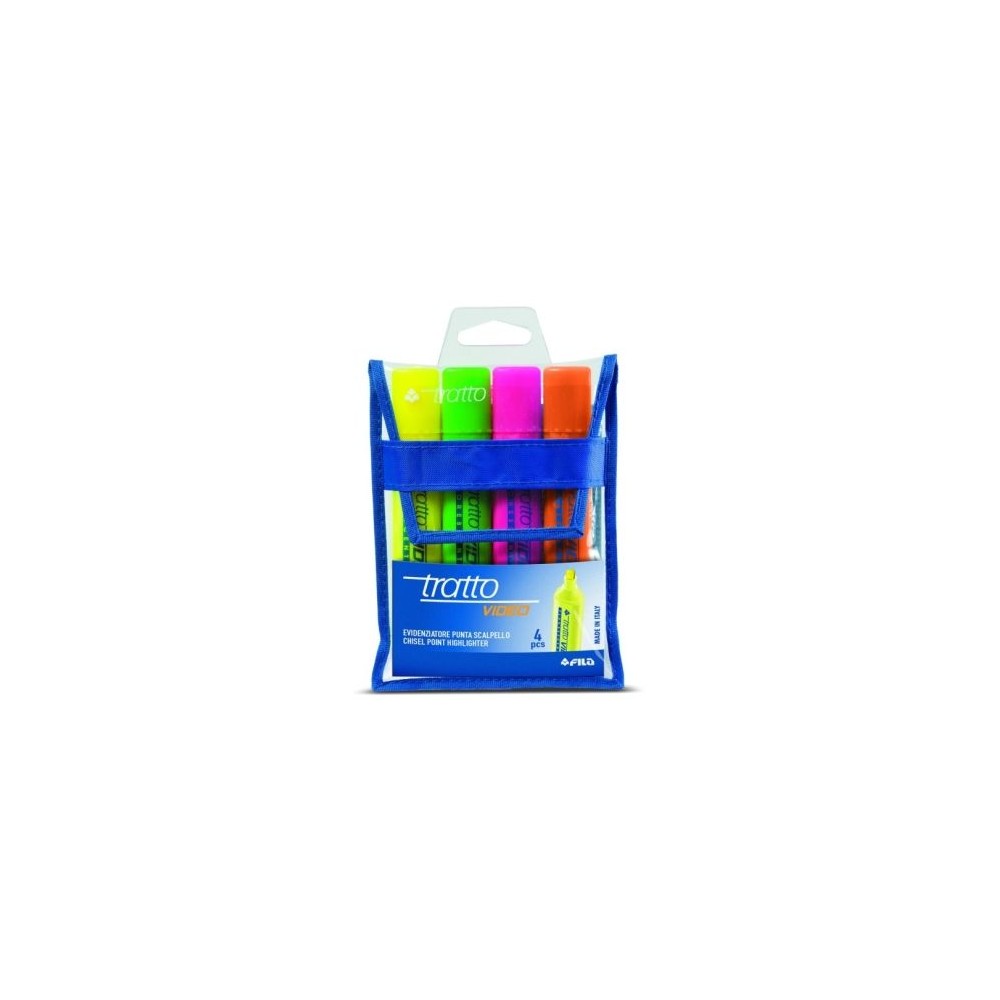 EVIDENZIATORE MULTICOLORE (4 PEZZI)