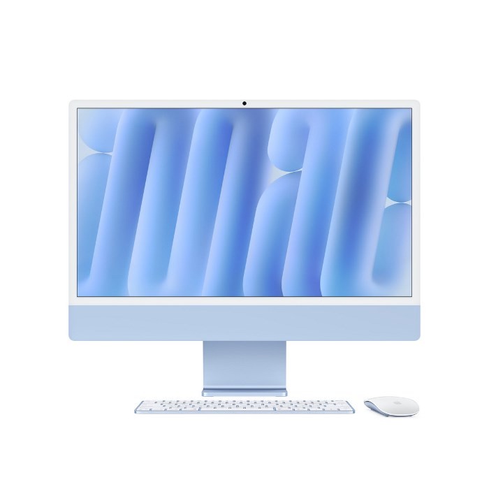 PC IMAC 24" 2024 ALL IN ONE M4 10-CORE 16GB 256GB SSD MAC OS BLUE (FWV13LL/A)