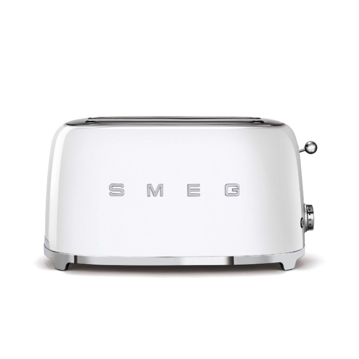 TOSTAPANE LUCIDO TSF02WHEU - 2X4 SLOT - ESTETICA 50'S STYLE - BIANCO