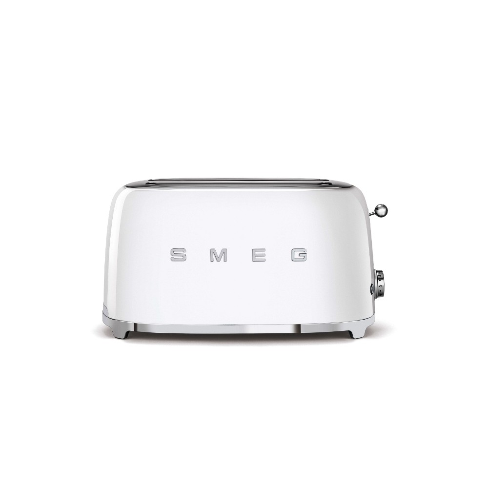 TOSTAPANE LUCIDO TSF02WHEU - 2X4 SLOT - ESTETICA 50'S STYLE - BIANCO