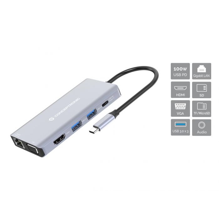 DOCKING STATION DONN20G 10-IN-1