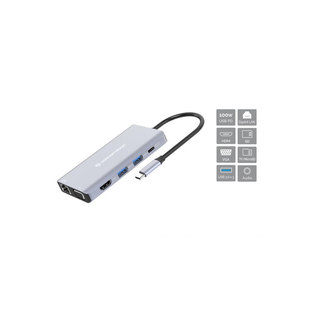 DOCKING STATION DONN20G 10-IN-1