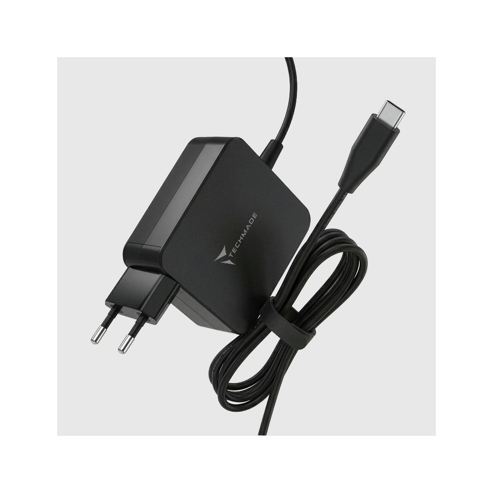 ALIMENTATORE UNIVERSALE 65W TYPE-C PER PC/NB/SMARTPHONE (TM-AE065PD)