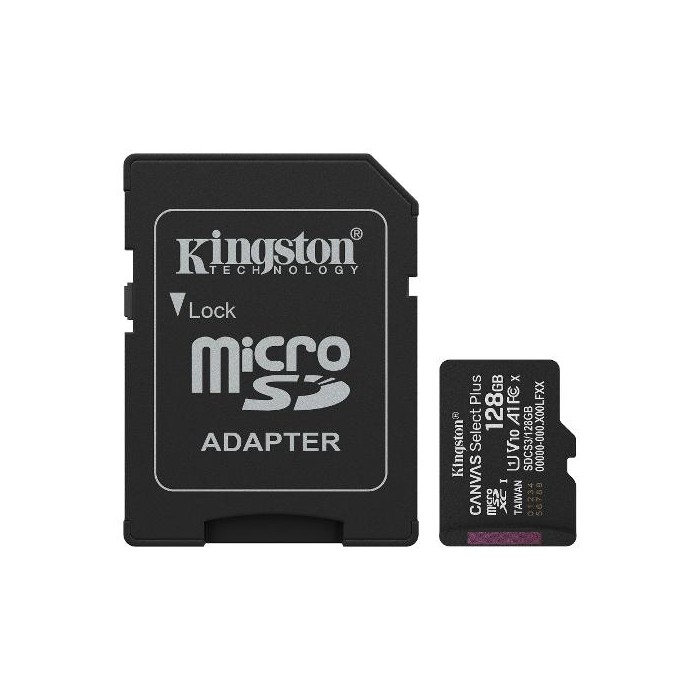 TRANS FLASH 128 GB CANVAS SELECT PLUS (SDCS3/128GB) CLASS 10