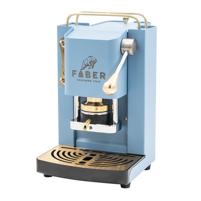 MACCHINA DA CAFFE' A CIALDE MINI PRO DELUXE TURCHESE