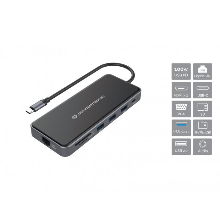 DOCKING STATION DONN15G 12-IN-1