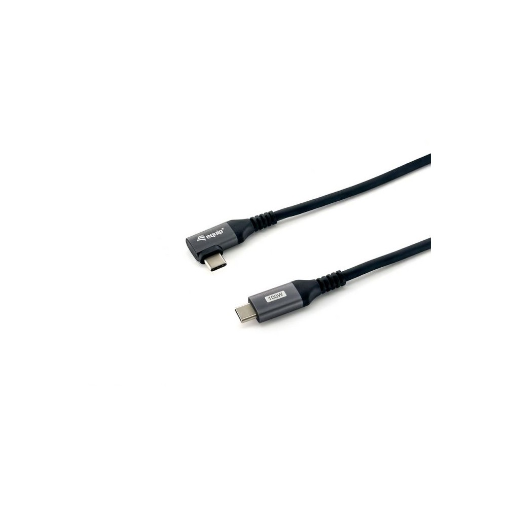 CAVO USB 2.0 DA TYPE-C A TYPE-C AD ANGOLO DI 90 GRADI (128893)