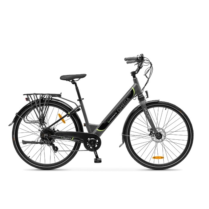 BICI ELETTRICA CON PEDALATA ASSISTITA OMEGA CITY BLACK (AR-BI-220013) RUOTE 28" - 250W - NERO