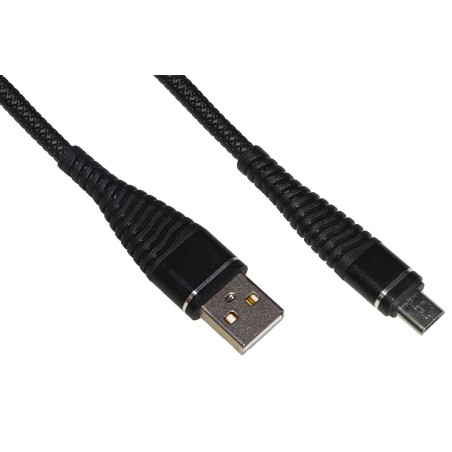 CAVO MICRO USB GUAINA INTRECCIATA 1 MT (LKGZ86)