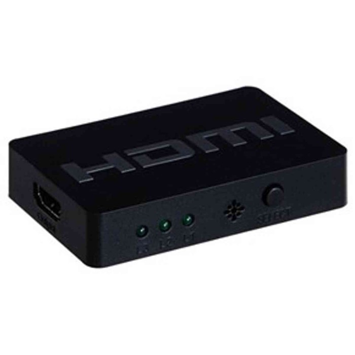 COMMUTATORE MINI SWITCH HDMI 3 PORTE 4Kx2K 30HZ CON TELECOMANDO (LKHDS3)
